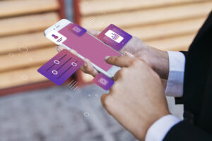 Usuário utilizando Bancos Digitais